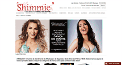 Desktop Screenshot of lojashimmie.com.br